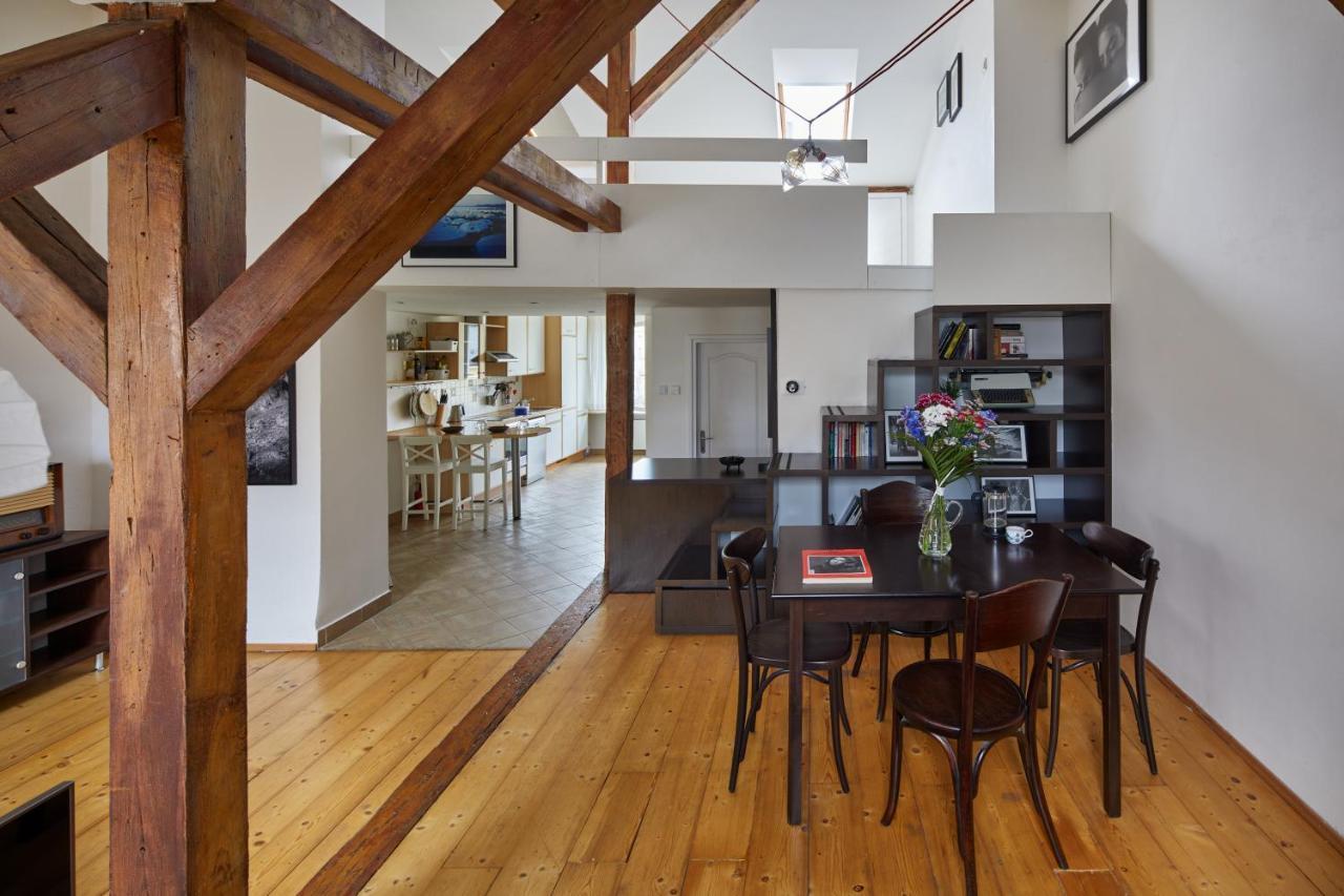 Prague Days - Sunlit Attic Loft In Vinohrady公寓 外观 照片
